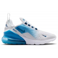 Подростковые Nike Air Max 270 Off White Dutch Blue (GS)