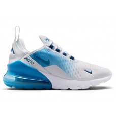 Подростковые Nike Air Max 270 Off White Dutch Blue (GS)