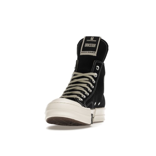 Кроссы Converse DRKSTAR Hi Rick Owens DRKSHDW Black Egret - мужская сетка размеров