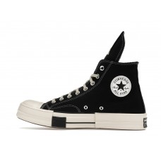 Кеды Converse DRKSTAR Hi Rick Owens DRKSHDW Black Egret