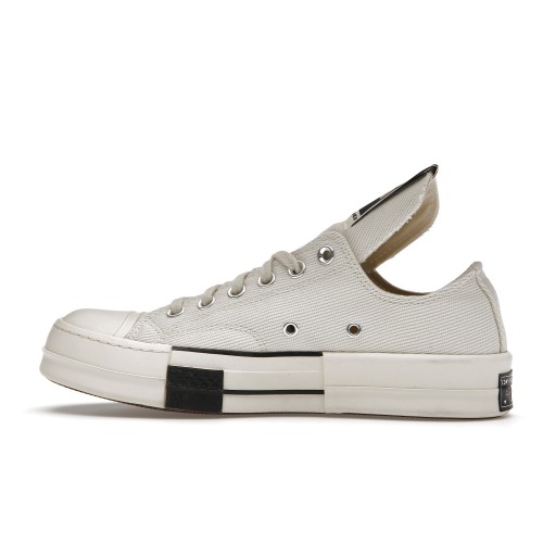 Кеды Converse DRKSTR Chuck Taylor All-Star 70 Ox Rick Owens DRKSHDW White - мужская сетка размеров