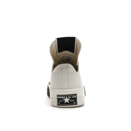 Кеды Converse DRKSTR Chuck Taylor All-Star 70 Ox Rick Owens DRKSHDW White - мужская сетка размеров