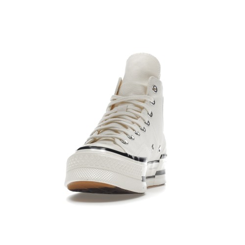 Кроссы Converse Chuck Taylor All Star 70 Hi Plus Canvas Egret Black - мужская сетка размеров