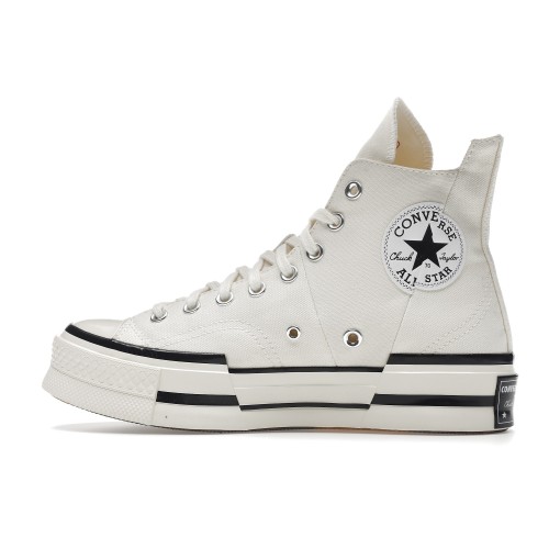 Кроссы Converse Chuck Taylor All Star 70 Hi Plus Canvas Egret Black - мужская сетка размеров