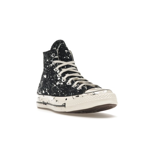 Кроссы Converse Chuck Taylor All Star 70 Hi Archive Paint Splatter Black White - мужская сетка размеров