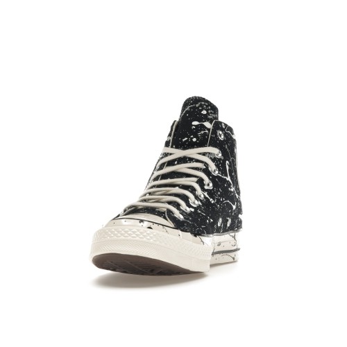 Кроссы Converse Chuck Taylor All Star 70 Hi Archive Paint Splatter Black White - мужская сетка размеров