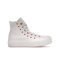 Кеды Converse Chuck Taylor All Star Lift Hi White Red (W)