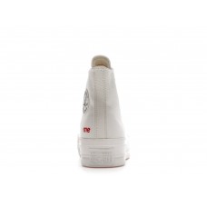 Кеды Converse Chuck Taylor All Star Lift Hi White Red (W)