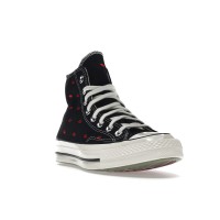 Кеды Converse Chuck Taylor All-Star 70 Hi Embroidered Lips Black