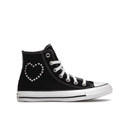 Кеды Converse Chuck Taylor All-Star Embroidered Hearts (W) - женская сетка размеров