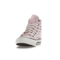 Женские кеды Converse Chuck Taylor All-Star Hi Embroidered Hearts Pink (W)