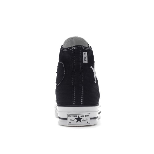 Кроссы Converse Chuck Taylor All Star 70 Hi Stussy Black - мужская сетка размеров