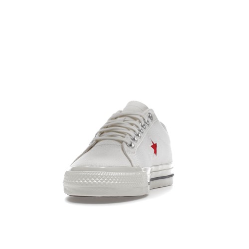 Кеды Converse One Star Ox Comme des Garcons PLAY White - мужская сетка размеров