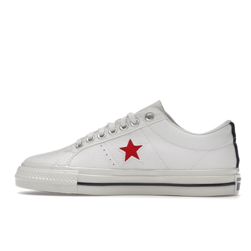 Кеды Converse One Star Ox Comme des Garcons PLAY White - мужская сетка размеров