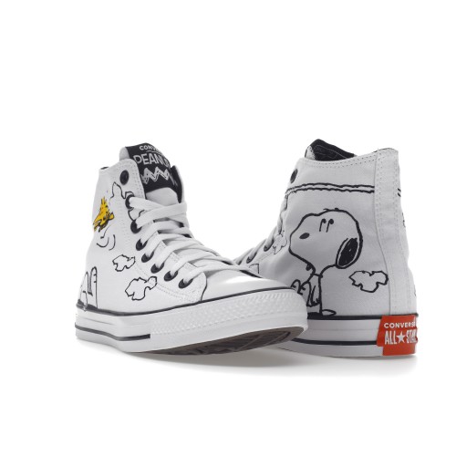 Кроссы Converse Chuck Taylor All Star Peanuts Snoopy and Woodstock - мужская сетка размеров