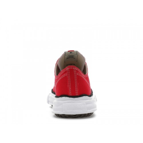 Maison Mihara Yasuhiro Peterson OG Sole Canvas Low Red - мужская сетка размеров