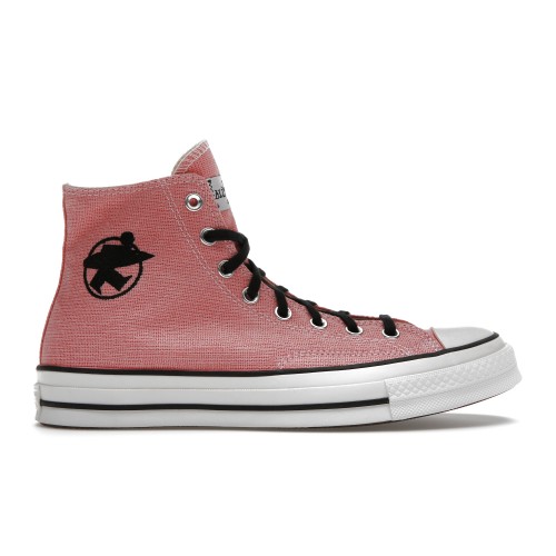 Кроссы Converse Chuck Taylor All Star 70 Hi Stussy Surfman Pink - мужская сетка размеров