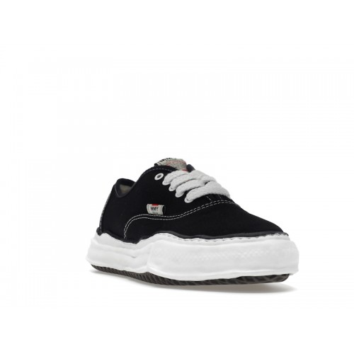 Maison Mihara Yasuhiro Baker OG Sole Canvas Low Black - мужская сетка размеров Maison Mihara Yasuhiro Baker OG Sole Canvas Low Black - мужская сетка размеров