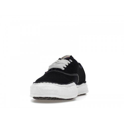 Maison Mihara Yasuhiro Baker OG Sole Canvas Low Black - мужская сетка размеров Maison Mihara Yasuhiro Baker OG Sole Canvas Low Black - мужская сетка размеров