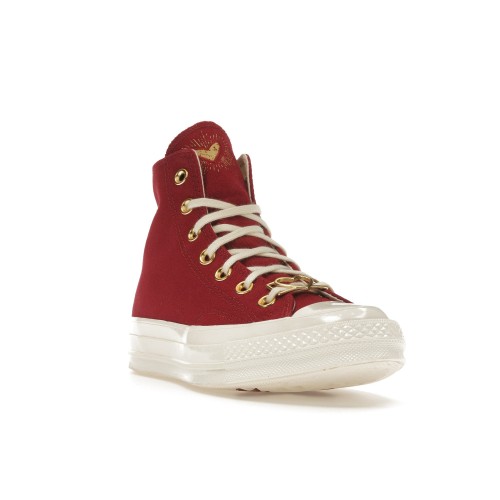 Кроссы Converse Chuck Taylor All Star 70 Hi Valentines Day 2023 Hearts (W) - женская сетка размеров