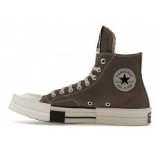 Кеды Converse TURBODRK Laceless Chuck Taylor All Star 70 Hi Rick Owens DRKSHDW Iron