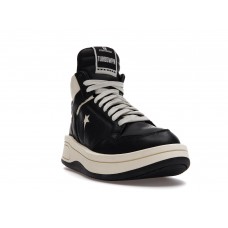 Кеды Converse TURBOWPN Mid Rick Owens DRKSHDW Black Cloud Cream