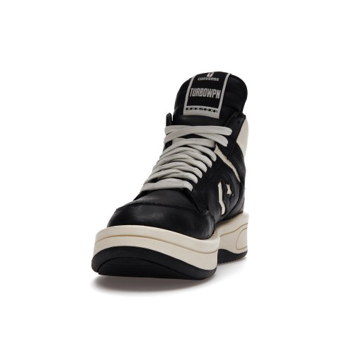 Кроссы Converse TURBOWPN Mid Rick Owens DRKSHDW Black Cloud Cream - мужская сетка размеров
