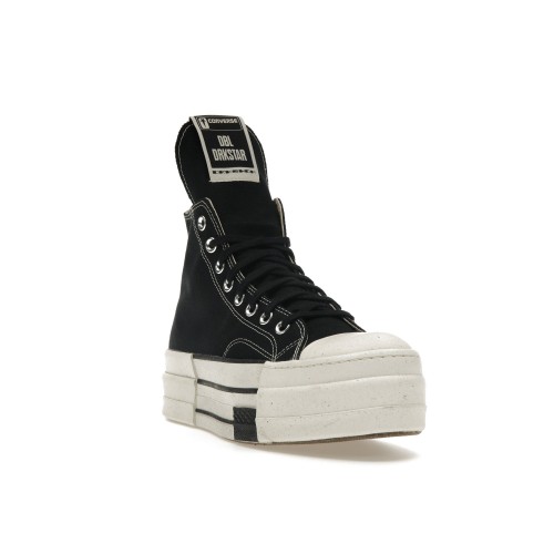 Кроссы Converse DRKSHDW Chuck Taylor All Star DBL DRKSTAR Hi Rick Owens DRKSTAR Black - мужская сетка размеров