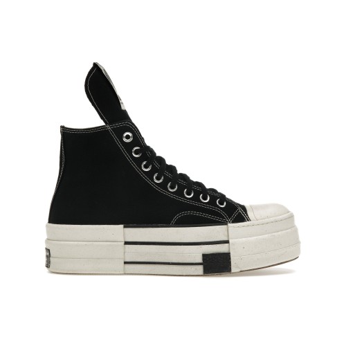 Кроссы Converse DRKSHDW Chuck Taylor All Star DBL DRKSTAR Hi Rick Owens DRKSTAR Black - мужская сетка размеров