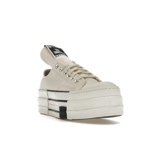 Кроссы Converse DRKSHDW Chuck Taylor All Star DBL DRKSTAR Ox Rick Owens DRKSTAR Natural Ivory - мужская сетка размеров