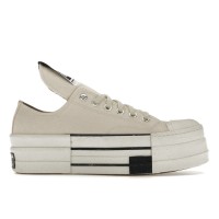 Кеды Converse DRKSHDW Chuck Taylor All-Star DBL DRKSTAR Ox Rick Owens DRKSTAR Natural Ivory