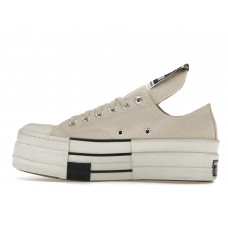 Кеды Converse DRKSHDW Chuck Taylor All Star DBL DRKSTAR Ox Rick Owens DRKSTAR Natural Ivory