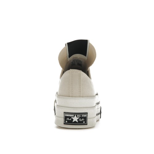 Кроссы Converse DRKSHDW Chuck Taylor All Star DBL DRKSTAR Ox Rick Owens DRKSTAR Natural Ivory - мужская сетка размеров