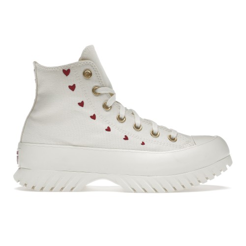 Кеды Converse Chuck Taylor All-Star Lugged 2.0 Platform Valentines Day Hearts (2023) (W) - женская сетка размеров