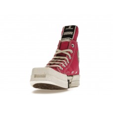 Кеды Converse TURBODRK Laceless Chuck Taylor All Star 70 Hi Rick Owens DRKSHDW Cactus Flower Pink