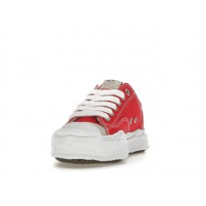 Maison Mihara Yasuhiro Hank OG Sole Canvas Low Red