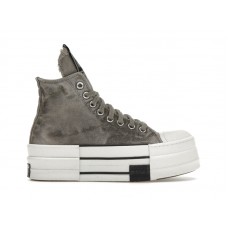 Converse DBL DRKSTAR Chuck Taylor All Star 70 Hi Rick Owens DRKSHDW Overdye Concrete