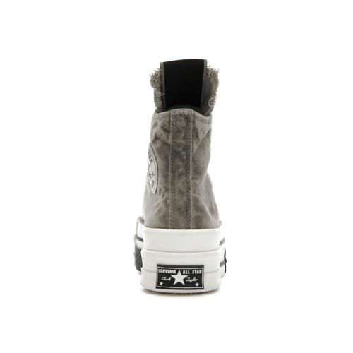 Converse DBL DRKSTAR Chuck Taylor All Star 70 Hi Rick Owens DRKSHDW Overdye Concrete - мужская сетка размеров Converse DBL DRKSTAR Chuck Taylor All Star 70 Hi Rick Owens DRKSHDW Overdye Concrete - мужская сетка размеров