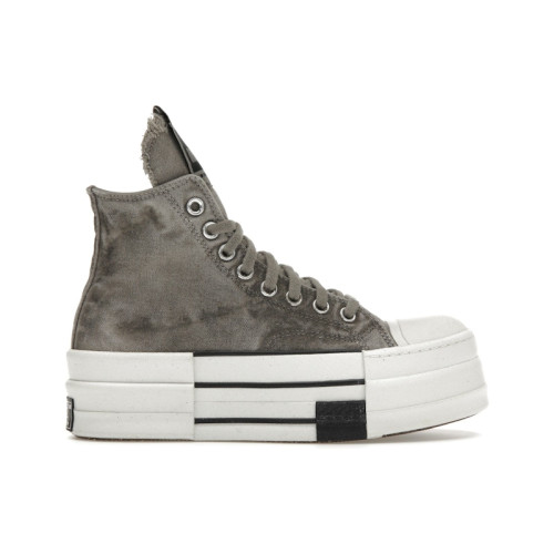 Converse DBL DRKSTAR Chuck Taylor All Star 70 Hi Rick Owens DRKSHDW Overdye Concrete - мужская сетка размеров