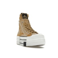 Кеды Converse DBL DRKSTAR Chuck Taylor All Star 70 Hi Rick Owens DRKSHDW Overdye Blonde