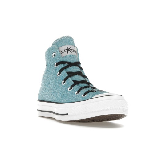Кроссы Converse Chuck Taylor All Star 70 Hi Stussy Sky Blue - мужская сетка размеров