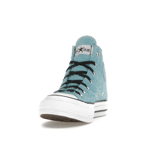 Кроссы Converse Chuck Taylor All Star 70 Hi Stussy Sky Blue - мужская сетка размеров