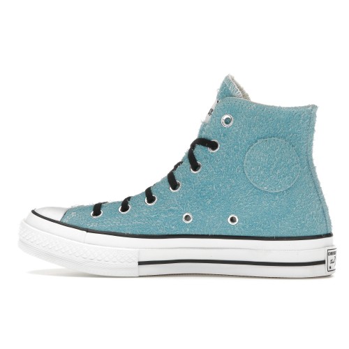 Кроссы Converse Chuck Taylor All Star 70 Hi Stussy Sky Blue - мужская сетка размеров