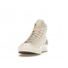 Кеды Converse Chuck Taylor All Star 70 Hi Comme des Garcons PLAY Multi-Heart Milk