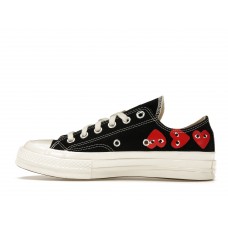 Кеды Converse Chuck Taylor All Star 70 Ox Comme des Garcons PLAY Multi-Heart Black