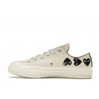 Кеды Converse Chuck Taylor All Star 70 Ox Comme des Garcons PLAY Multi-Heart Milk