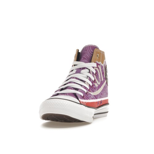 Кроссы Converse Chuck Taylor All Star Hi Willy Wonka Swirl - мужская сетка размеров