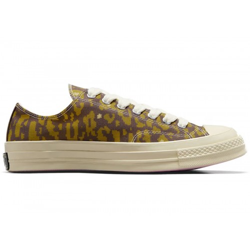 Кеды Converse Chuck Taylor All-Star 70 Ox Golf Le Fleur Digital Leopard Brown - мужская сетка размеров