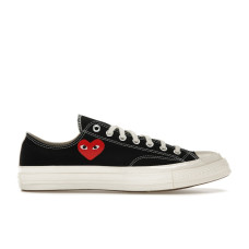 Converse Chuck Taylor All Star 70 Ox Comme des Garcons PLAY Single Heart Black