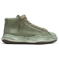 Maison Mihara Yasuhiro Blakey OD OG Sole Canvas High Green